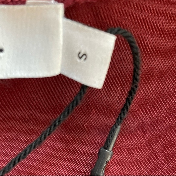 Vince | Red Mixed Media Sweater Dress New - Picture 8 of 10